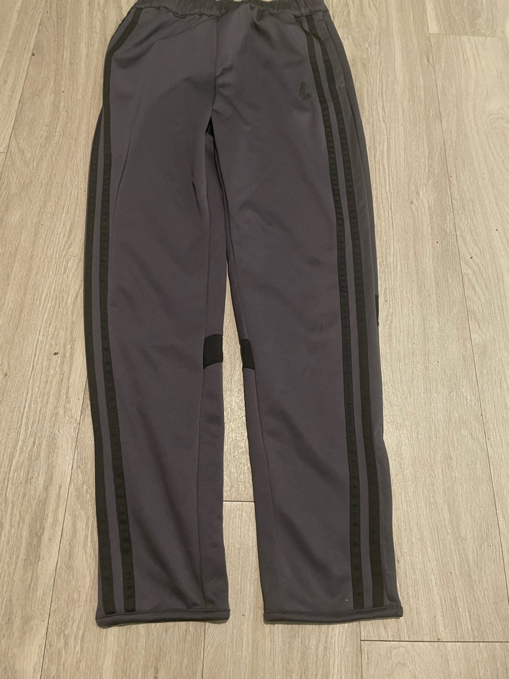 RBX Boys Charcoal Gray Joggers with Black Side Stripes